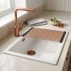 Pure.Sink Elite Steel Spark kitchen faucet PVD copper PS8040-62